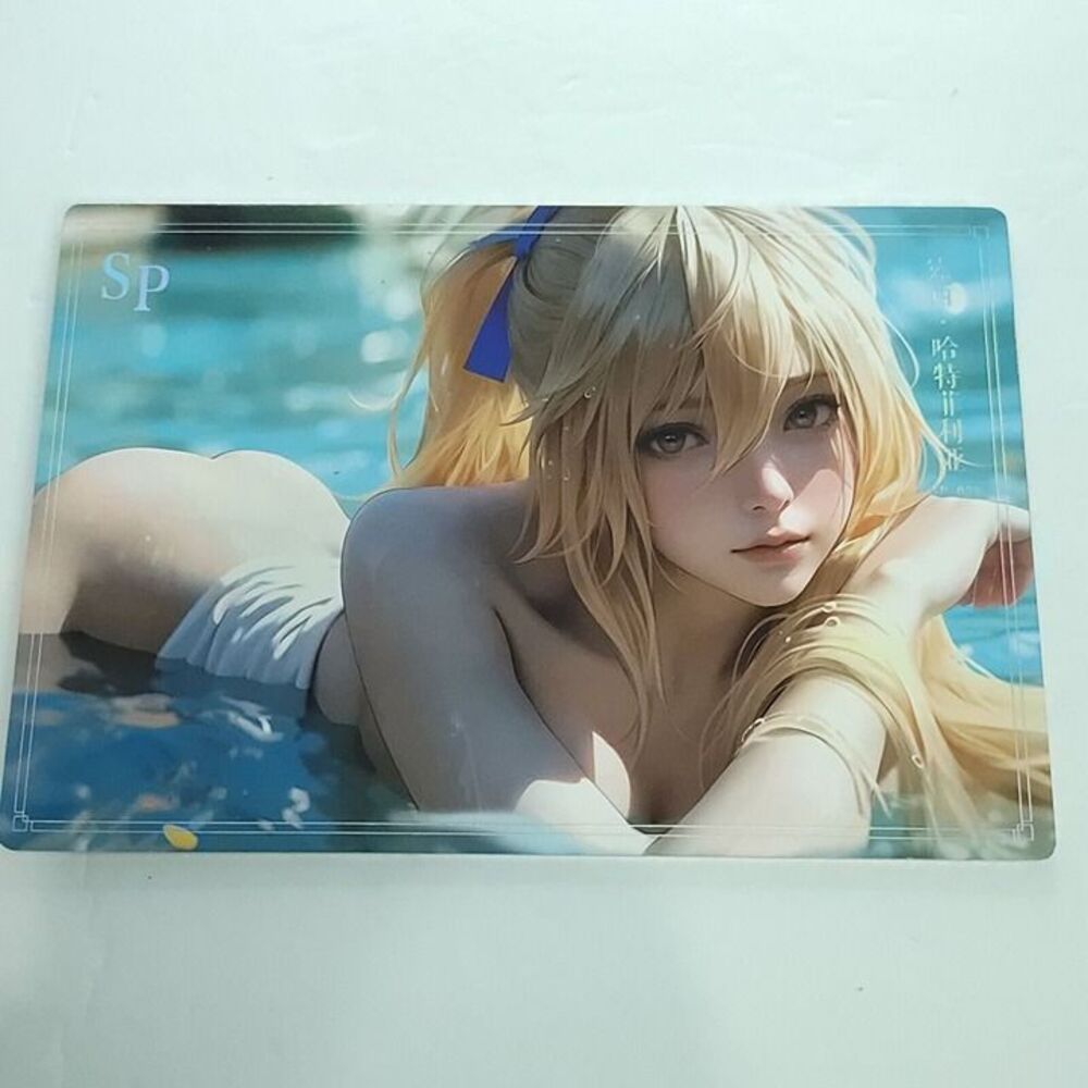 Fairy Tail Lucy Heart Waifu Card Phantom 8" x 5.5" Art Print Sp-029 A5 Size
